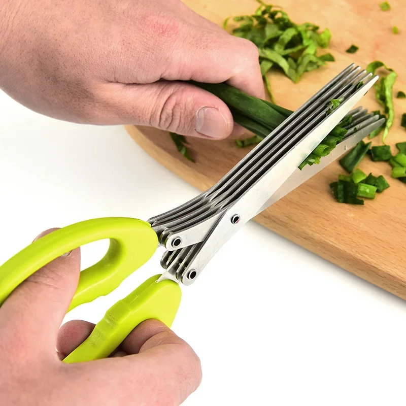 Kitchen Gadgets You Need - Ciseaux de cuisine multicouches en acier