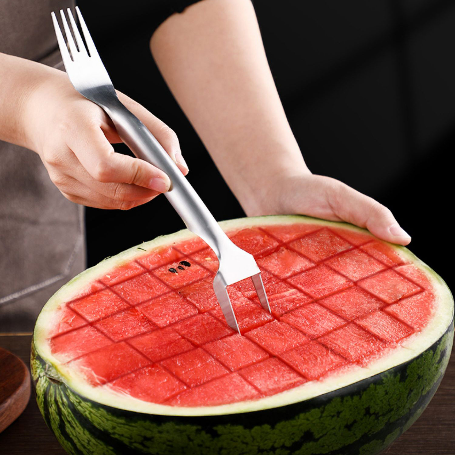 Kitchen Gadgets Dropshipping - Fourchette à fruits de cuisine en
