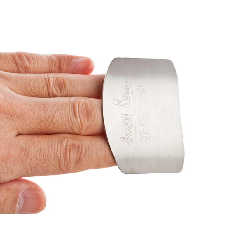 Kitchen Hand Gadgets - Protège-doigts en acier inoxydable pour couper