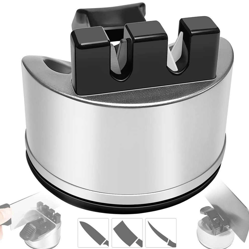 Kitchen Hand Gadgets - Affûteur de couteaux mains libres, affûteurs