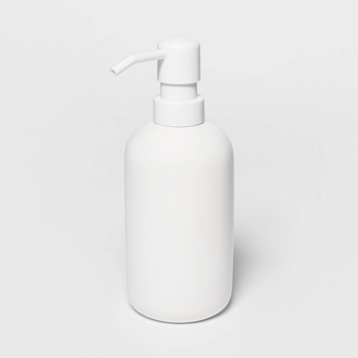 Kitchen Hand Gadgets - Distributeur de savon en céramique blanche,