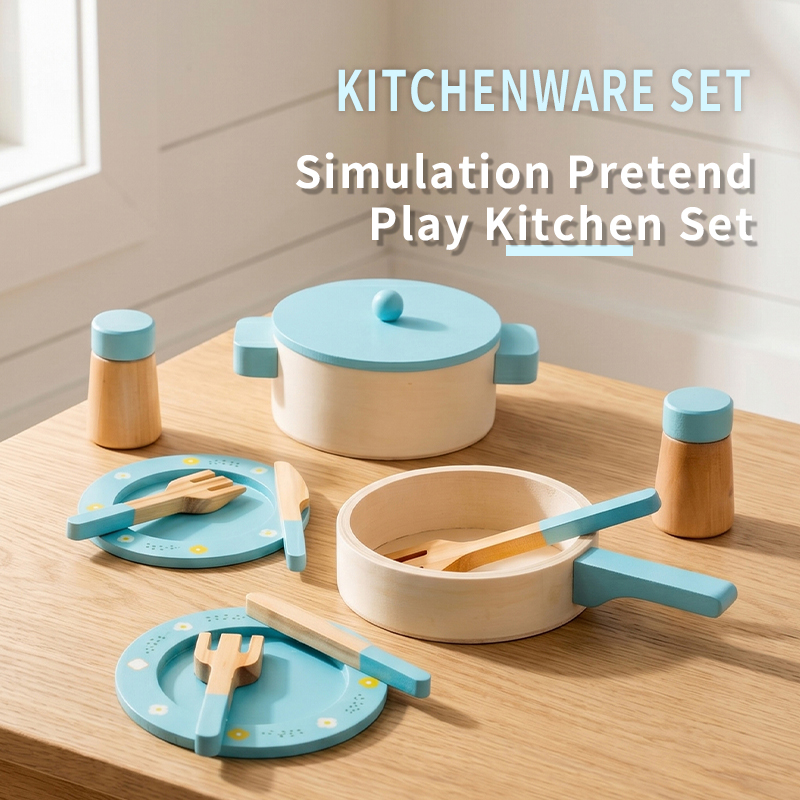 Kitchen Gadgets Kids - Ensemble de cuisine en bois pour