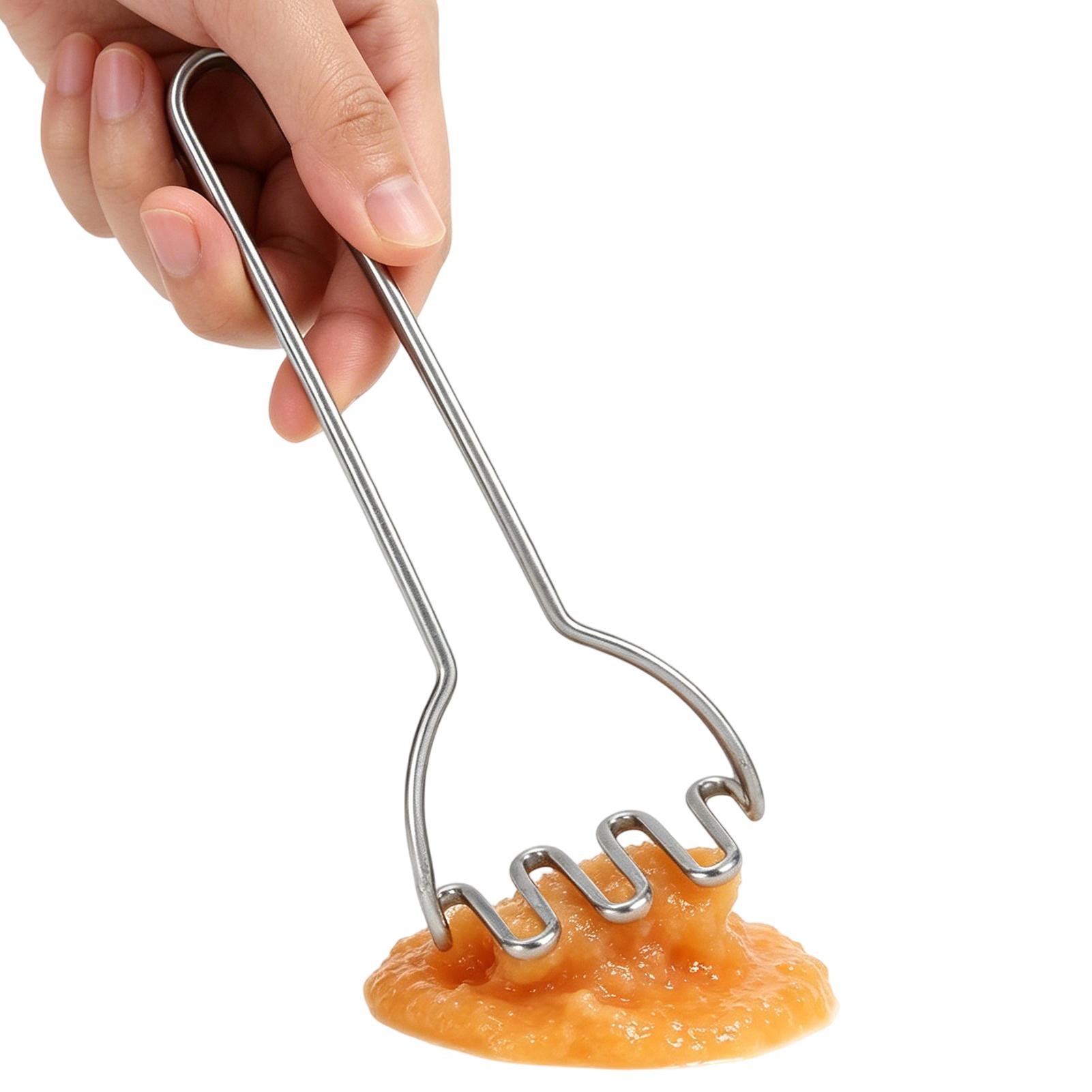 Potato Masher Ricer - Nouveau Presse-purée en acier inoxydable, résistant