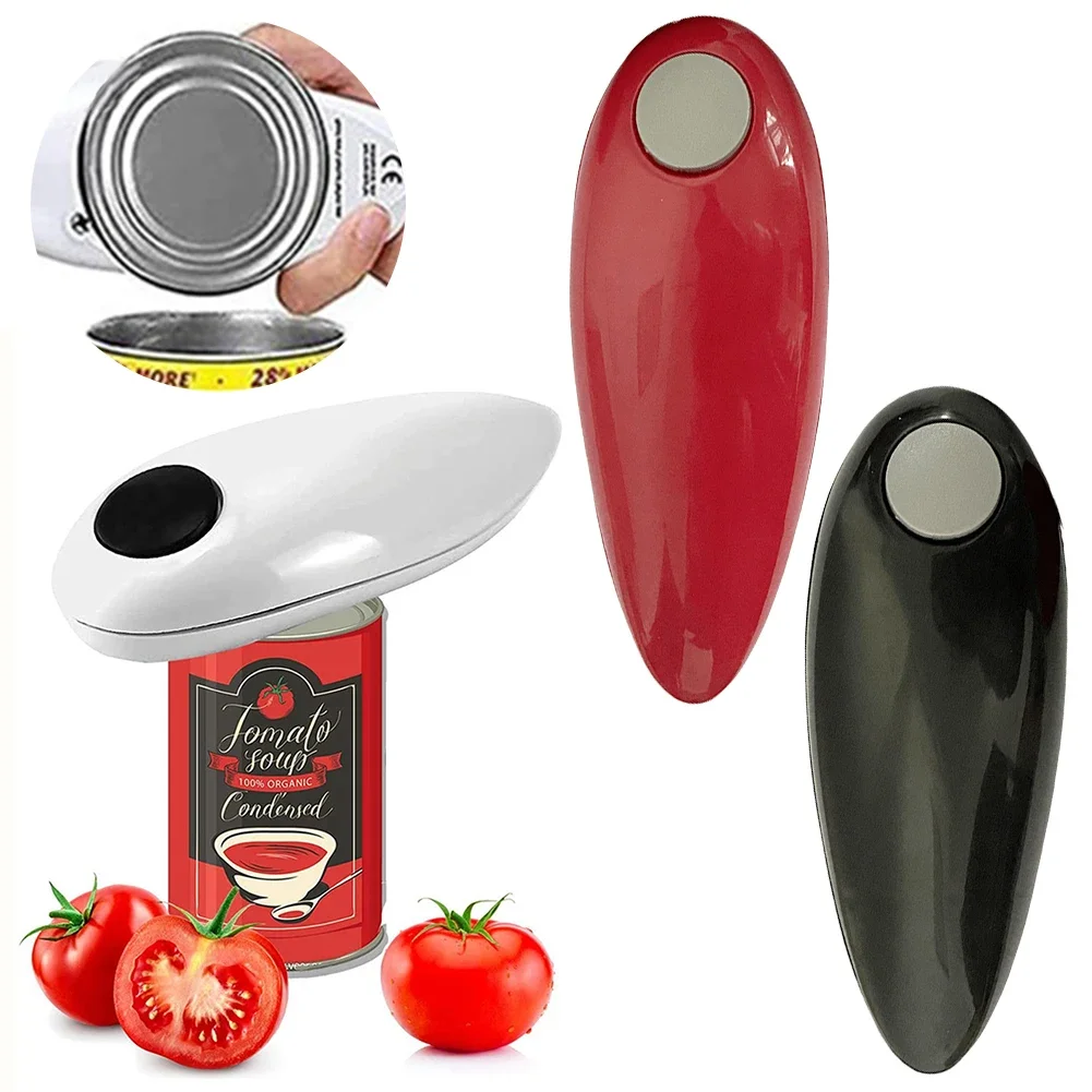 Electric Can Opener - Ouvre-boîte électrique ouvre-bocal automatique ouvre-bouteille à