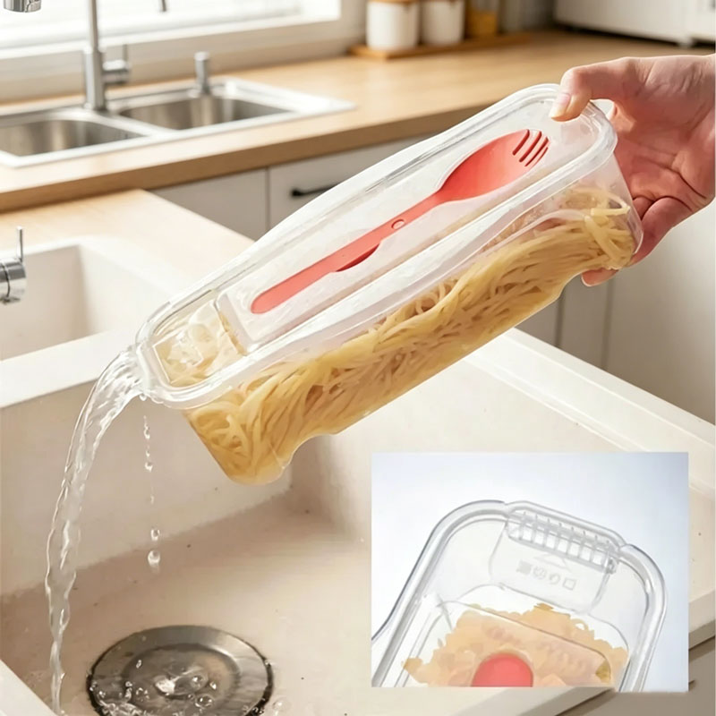 Kitchen Gadgets You Need - Cuisinière à nouilles pour micro-ondes 1300ML,