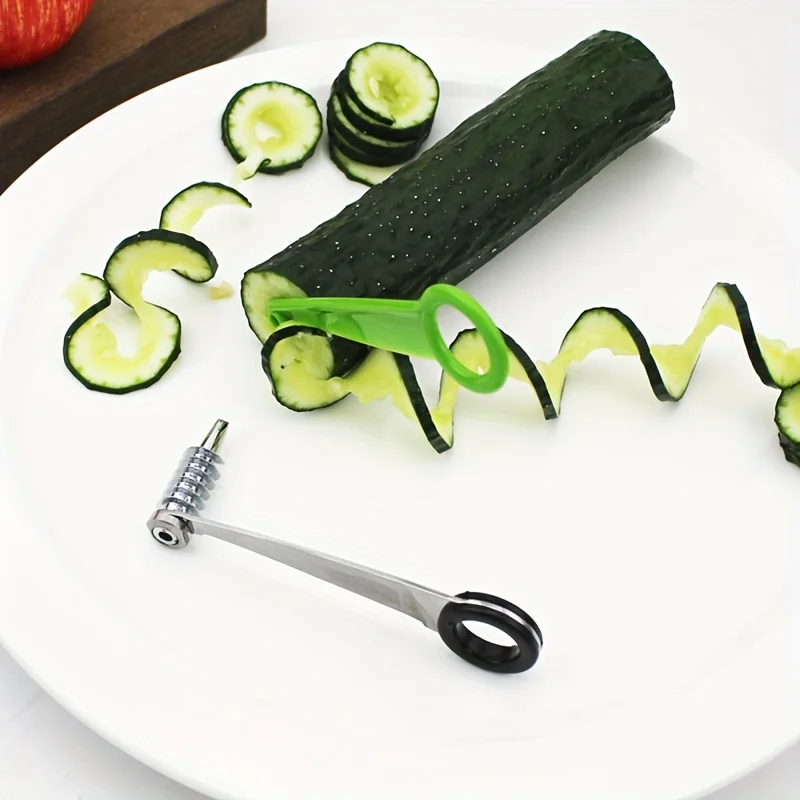 Potato Masher Ricer - Coupe-légumes manuel en spirale – Trancheuse