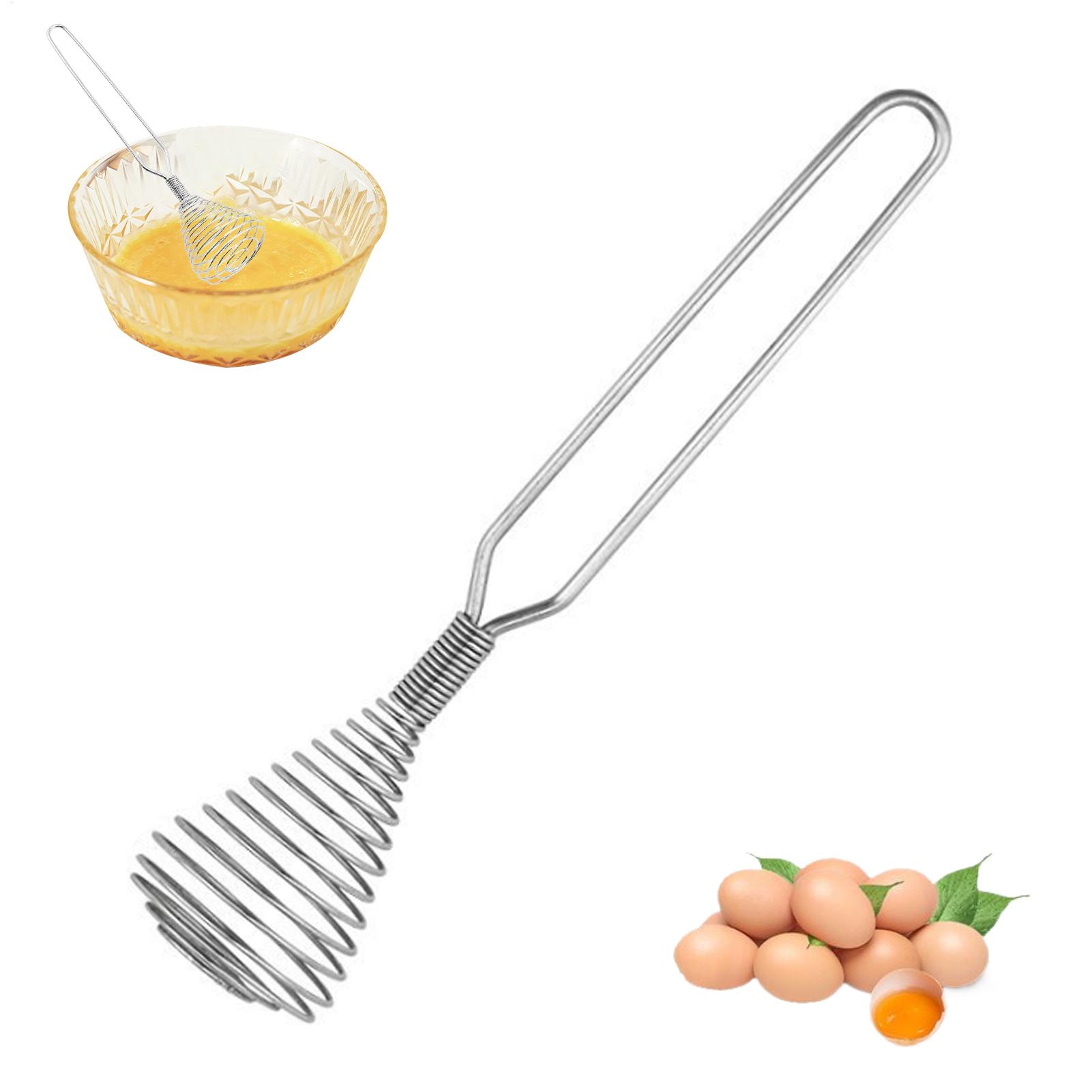 Kitchen Hand Gadgets - Fouet à main en acier inoxydable,