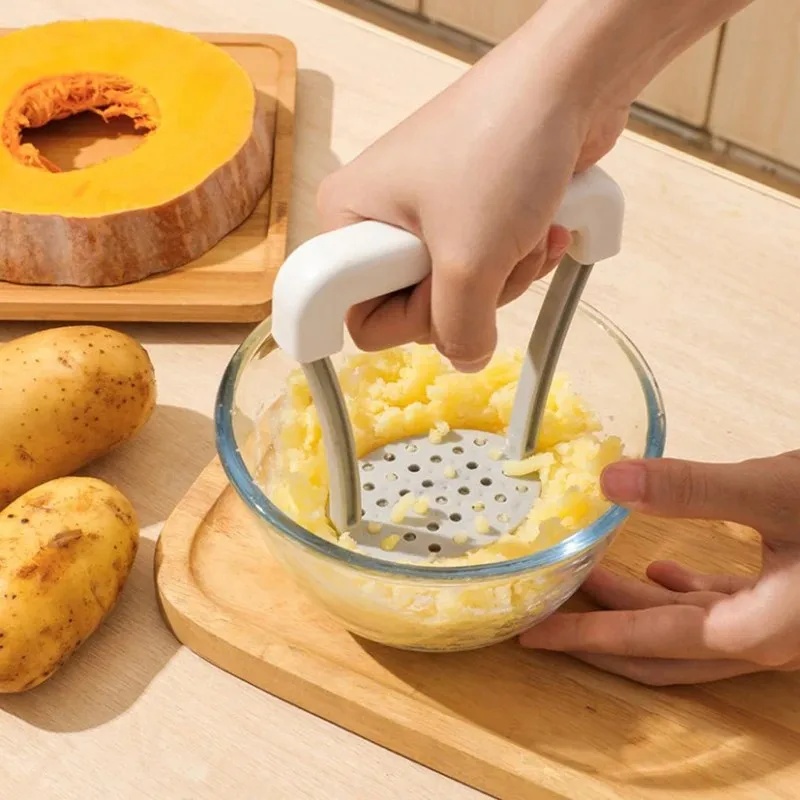 Potato Masher Ricer - Écrase-pommes manuel durable, presse-purée, écrase-légumes de