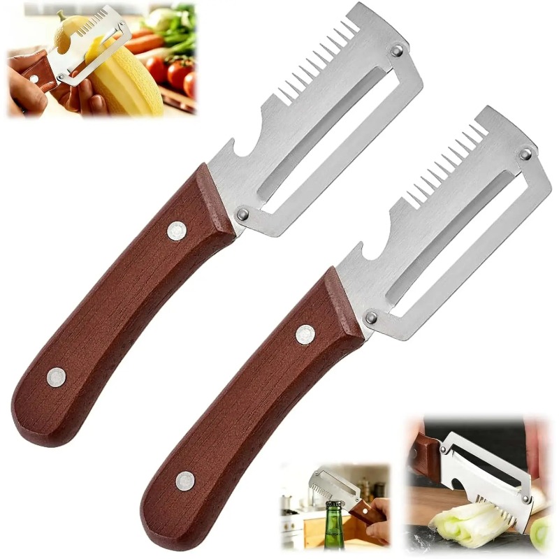 Kitchen Gadgets Built In - Gadget de cuisine 3-en-1 en acier