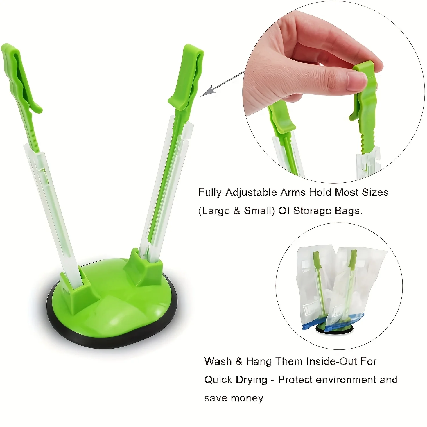 Support de sac à fermeture écl - Kitchen Hand Gadgets avis et prix