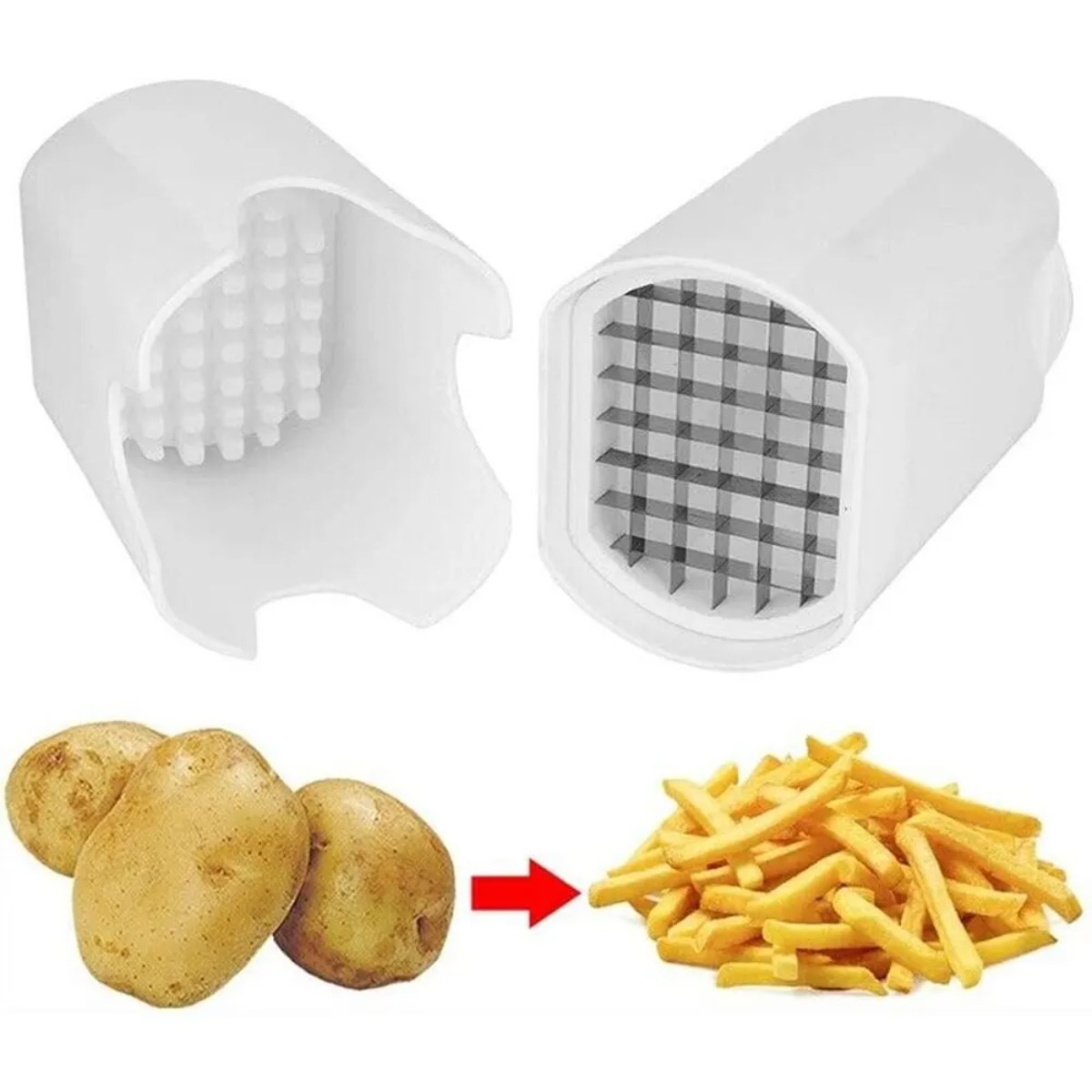 Outil de coupe de frites blanc - Potato Masher Ricer avis et prix