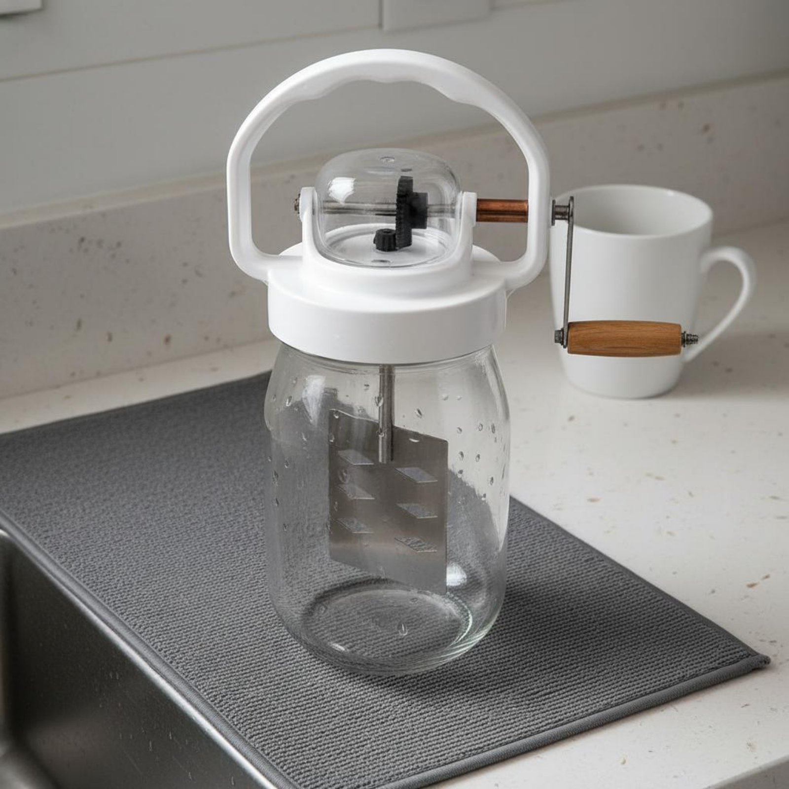 Fouet à beurre manuel facile à - Kitchen Hand Gadgets avis et prix