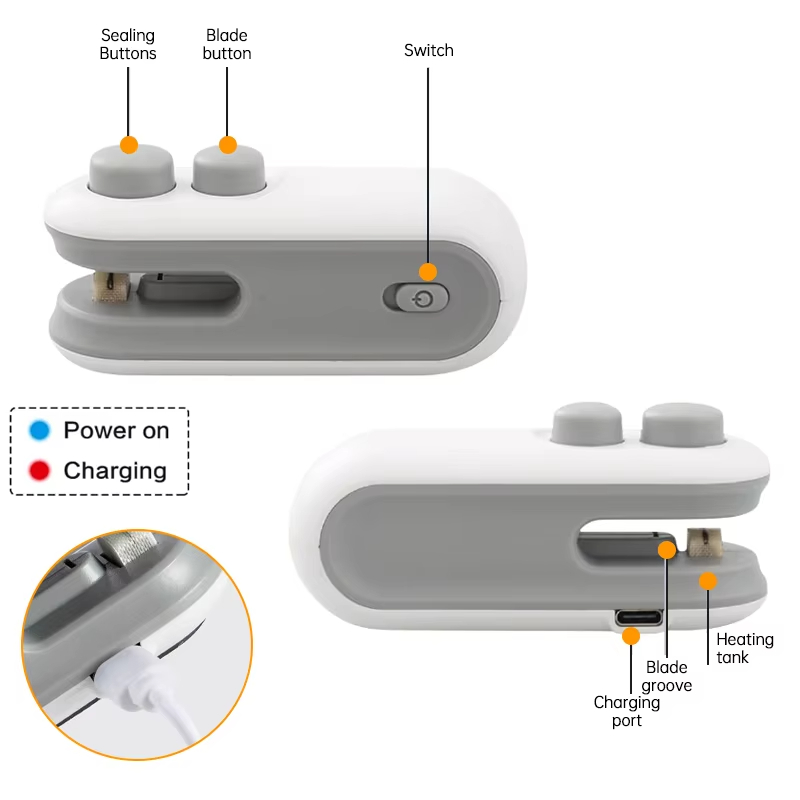 Mini scelleuse de sacs en plas - Kitchen Gadgets Built In avis et prix