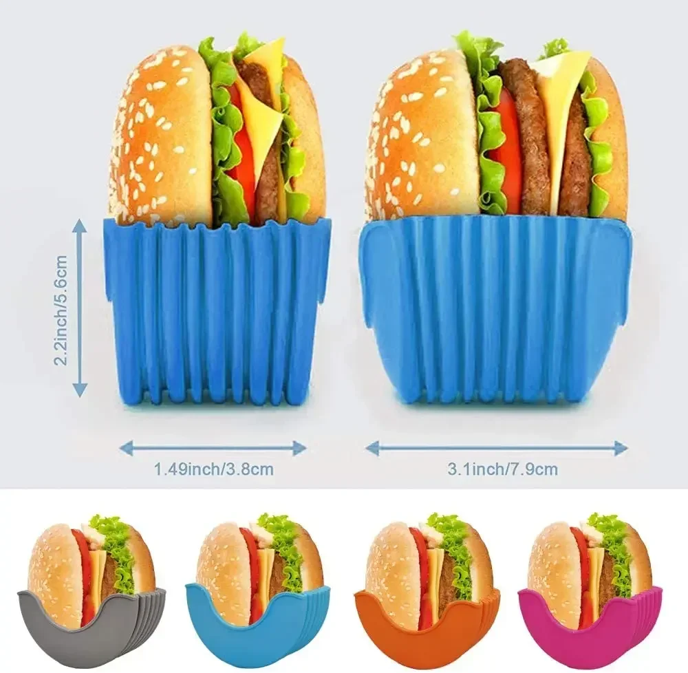 Support à hamburgers réutilisa - Kitchen Gadgets Rack Storage avis et prix