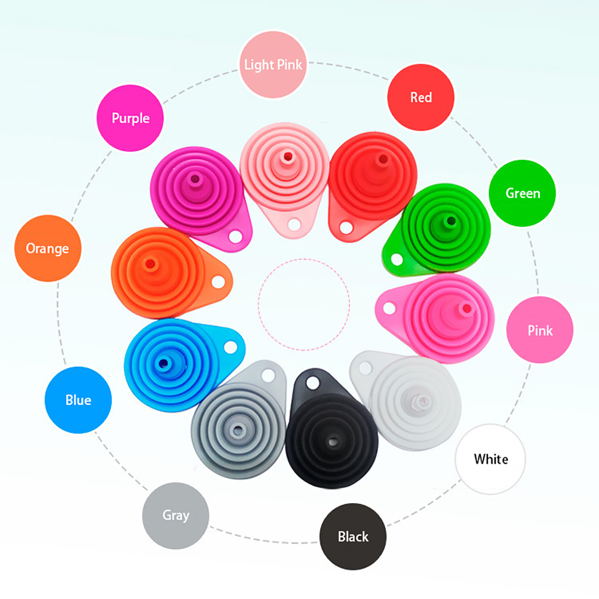 Entonnoir pliable en silicone  - Kitchen Gadgets And Equipment avis et prix