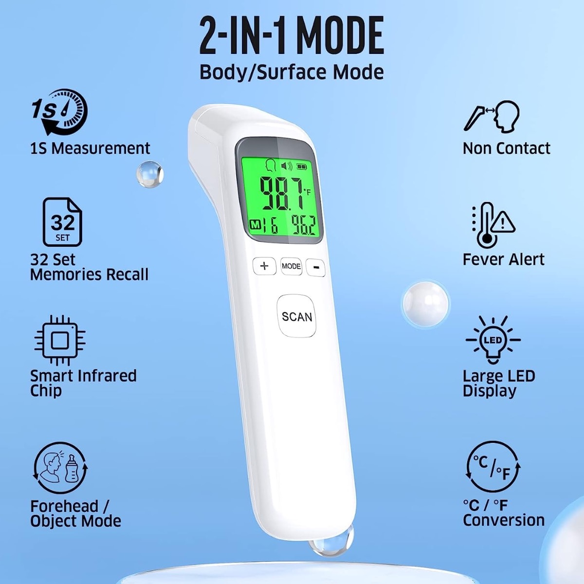 Thermomètre pour adultes et en - Instant Read Thermometer avis et prix