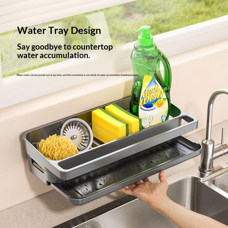 Organisateur d'évier de cuisin - Kitchen Gadgets Rack Storage avis et prix