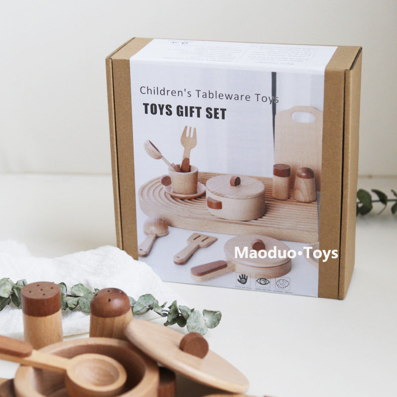 Jeu de cuisine en bois de hêtr - Kitchen Gadgets Kids avis et prix