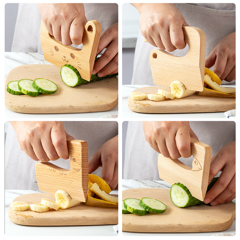 Couteau en bois pour enfants,  - Kitchen Gadgets Kids avis et prix