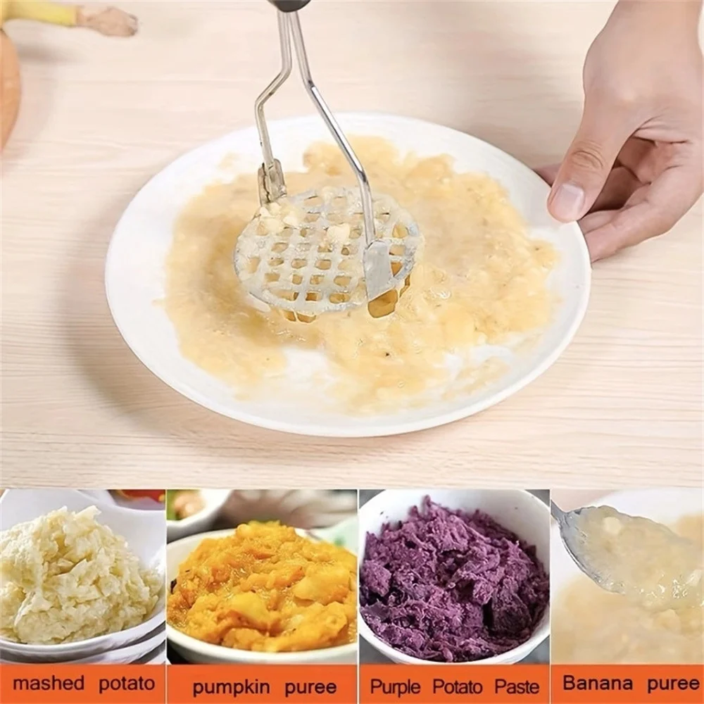Écrase-pommes manuel en acier  - Kitchen Gadgets Kids avis et prix
