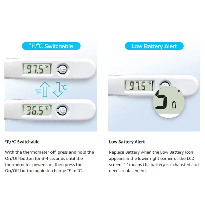 Thermomètres pour bébé oxymètr - Instant Read Thermometer avis et prix