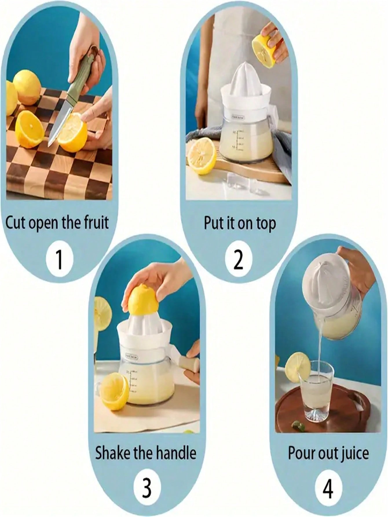 Presse-agrumes manuel multifon - Kitchen Gadgets Built In avis et prix