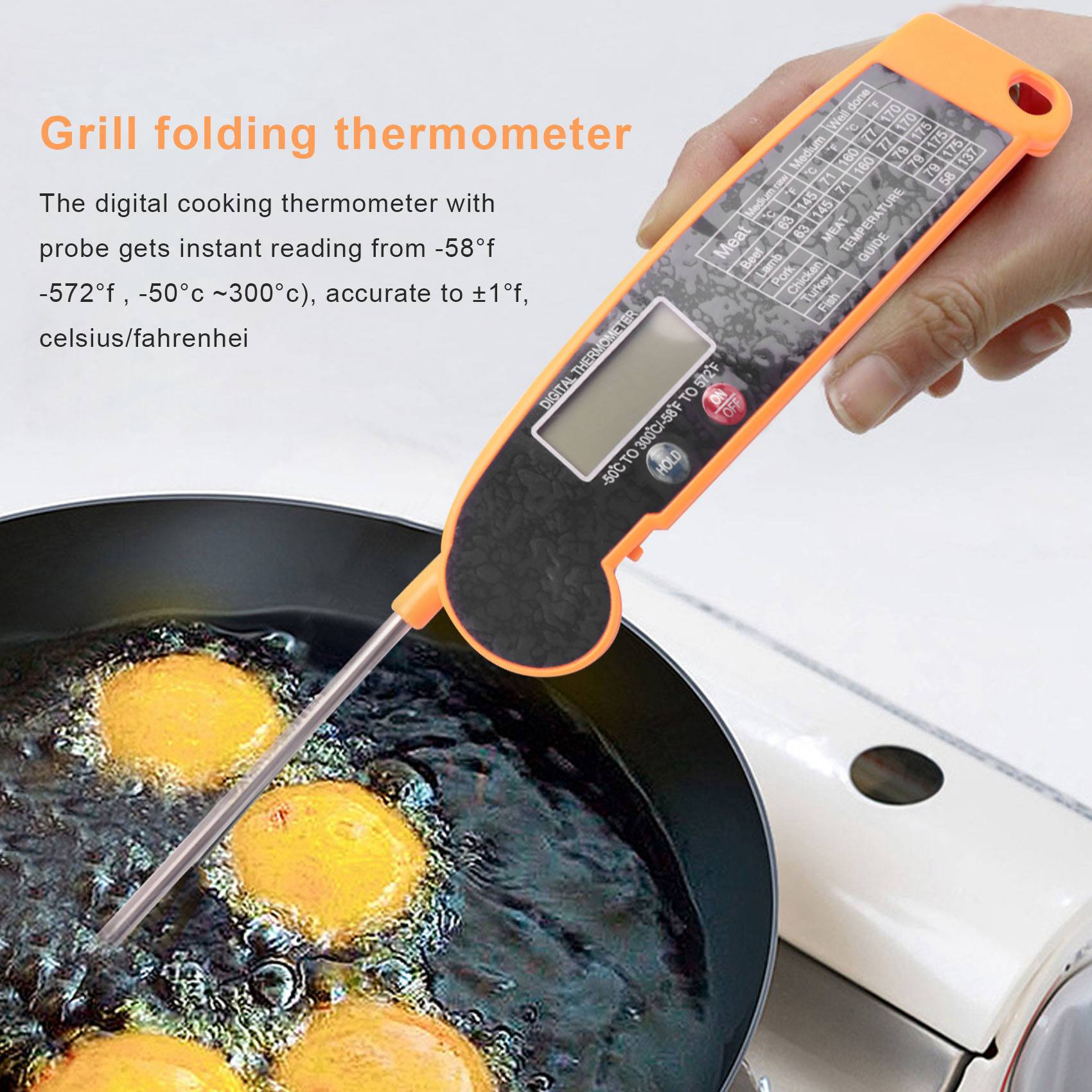 Thermomètre numérique à lectur - Instant Read Thermometer avis et prix