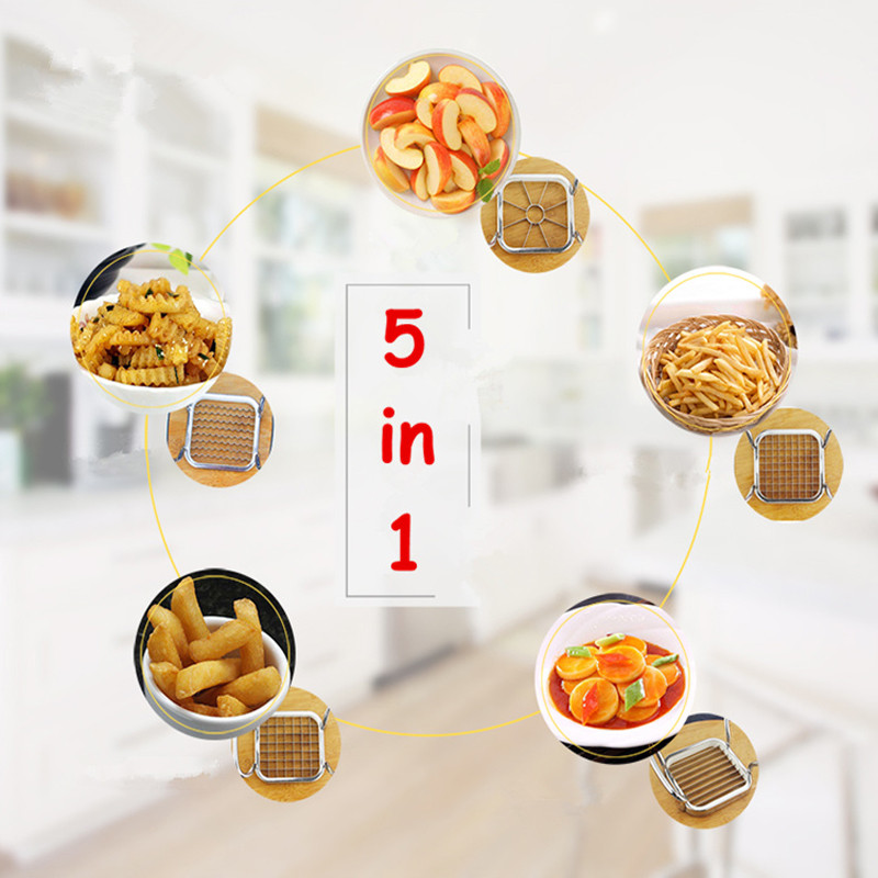 LMETJMA 5 en 1 coupe-pomme tra - Potato Masher Ricer avis et prix