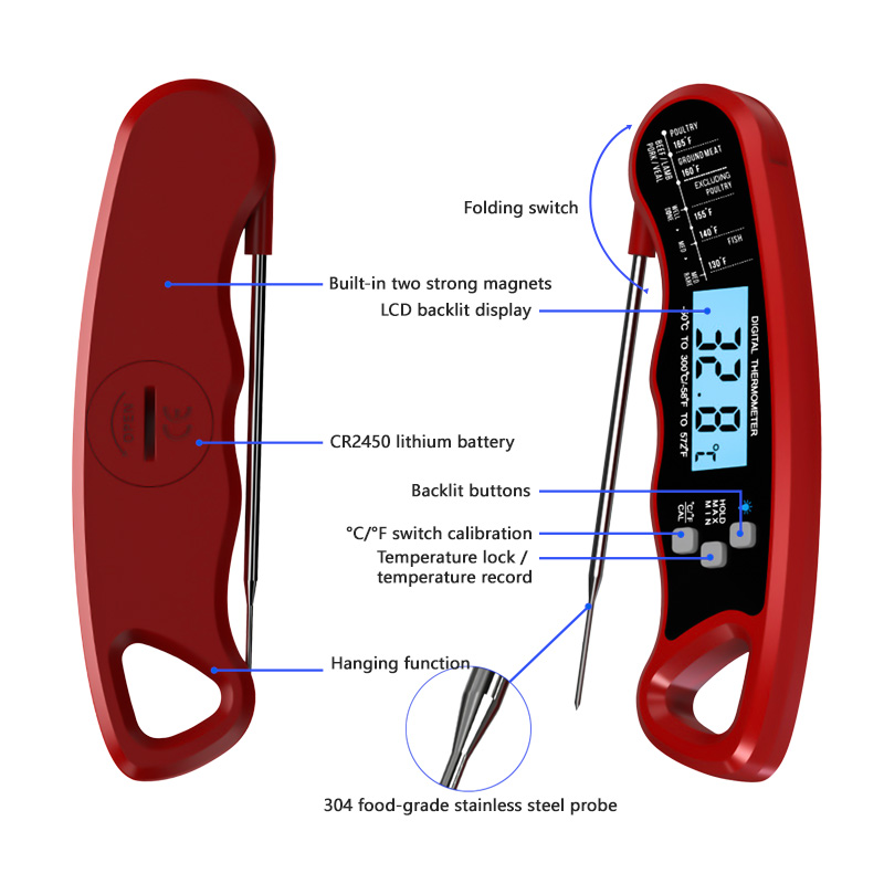 -50-300 ℃   Thermomètres numér - Instant Read Thermometer avis et prix